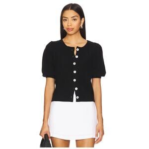 Free People Isla Elbow Sleeve Wool & Cashmere Blend Cardigan Size Medium